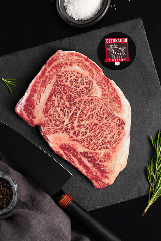 Japanese A5 Wagyu | Kobe Wine Ribeye Steak