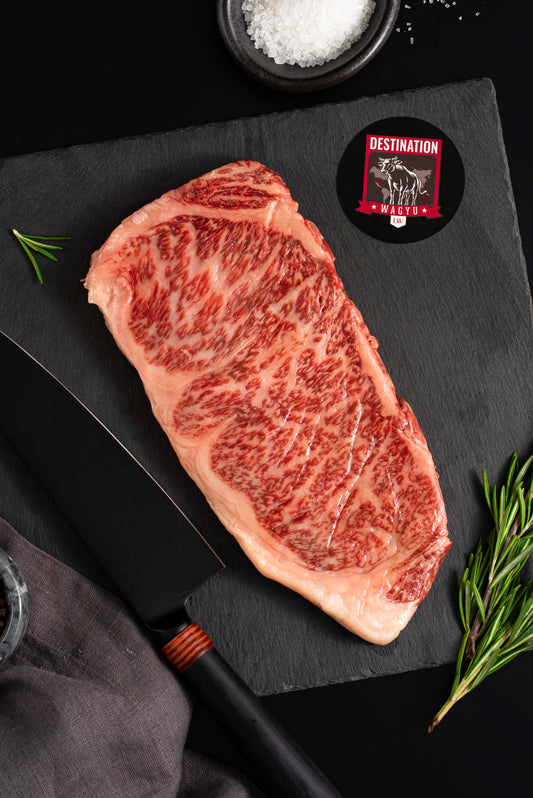 Japanese A5 Wagyu | Kobe Wine New York Strip Steak