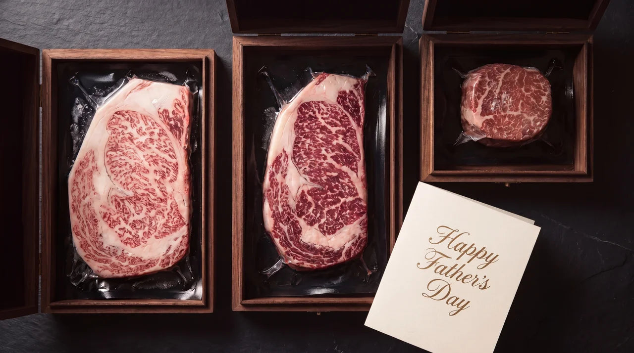 Destination Wagyu Father's Day gift box — Japanese A5 Wagyu cuts