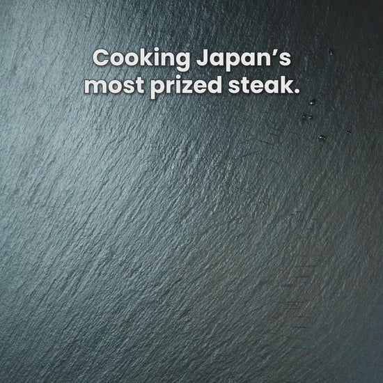 Japanese A5 Miyazaki Wagyu Petite Filet: unwrapping, searing and slicing the 4 oz steak
