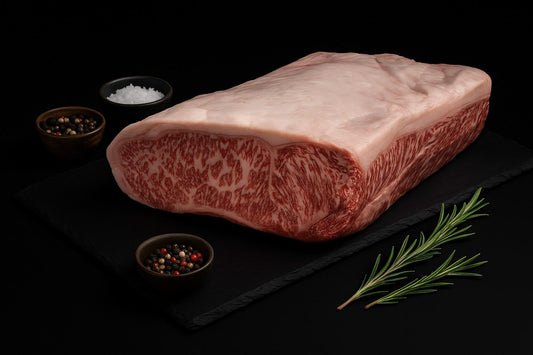 Japanese A5 Wagyu - Miyazaki Whole Boneless Striploin | 9lbs